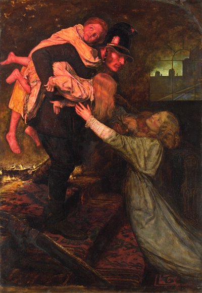 Die Rettung von John Everett Millais